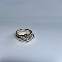 Image 3 of OPAL/PEARL BARNACLE RING (P) 