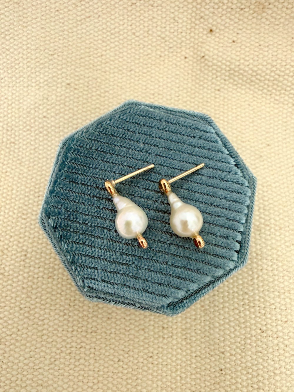 Image of Baby Baroque Stud Earrings