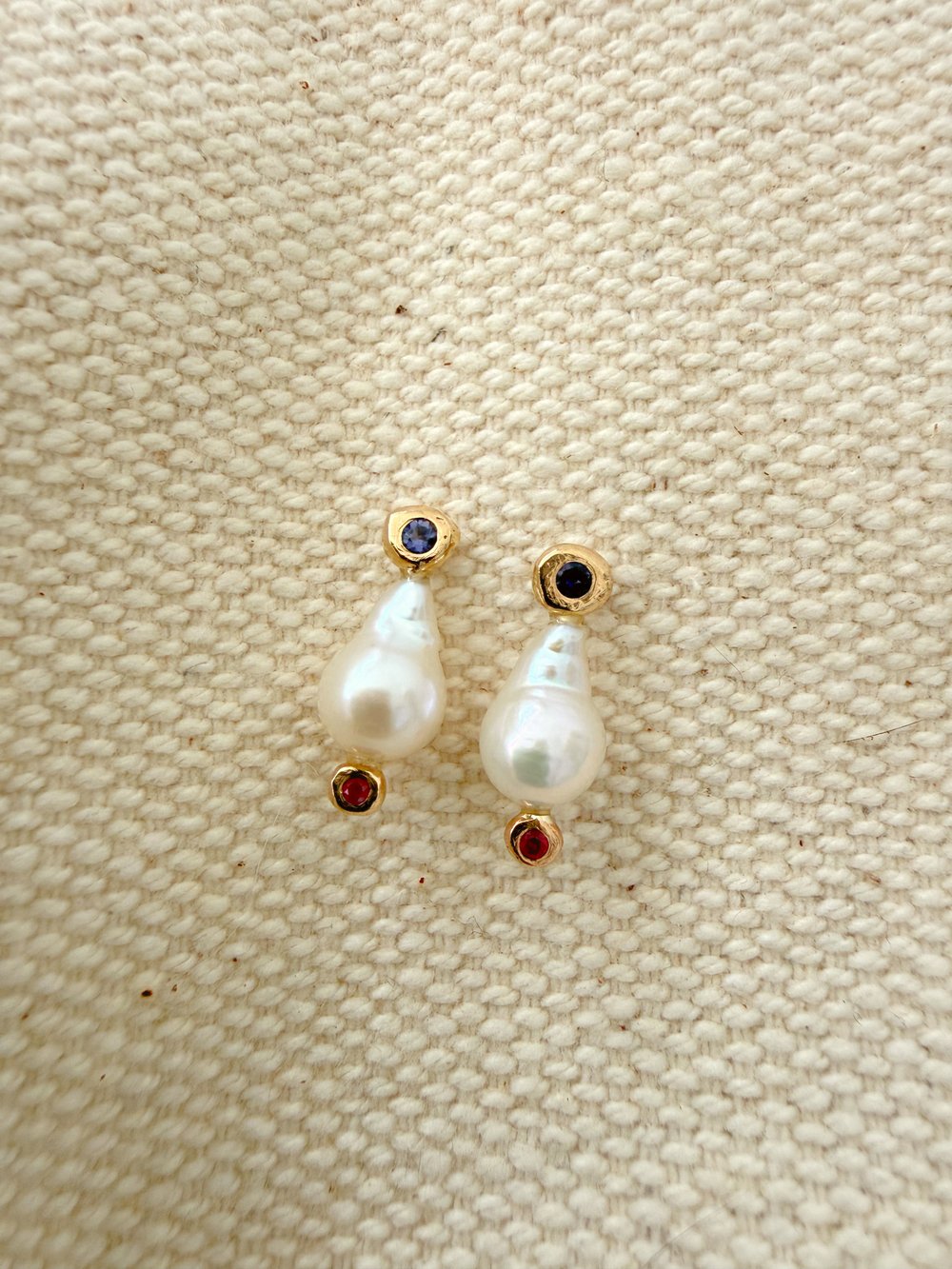 Image of Baby Baroque Stud Earrings