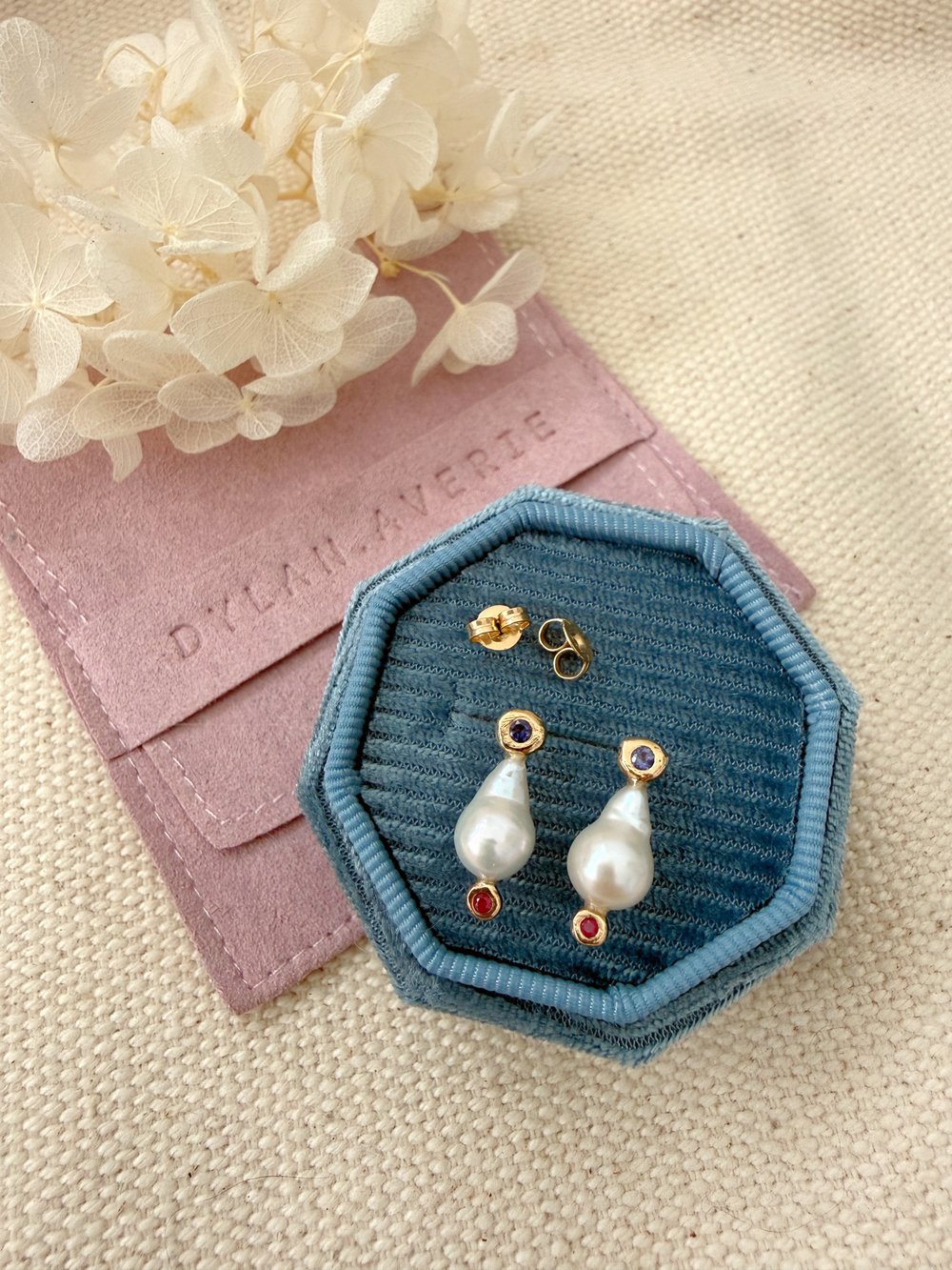 Image of Baby Baroque Stud Earrings