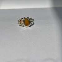 Image 4 of AMBER SCORCH RING (M ½)