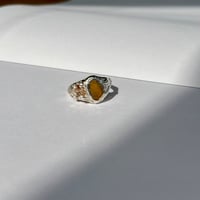 Image 2 of AMBER SCORCH RING (M ½)