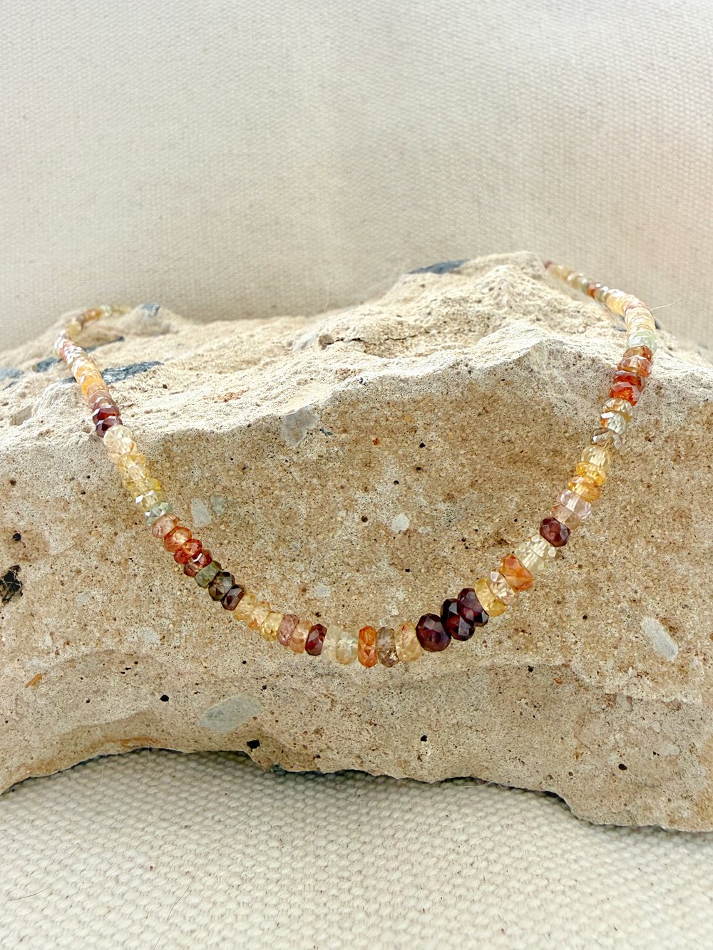 Image of Umber Sapphire Necklace