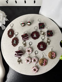 Image 1 of Christmas Earrings Collection #3