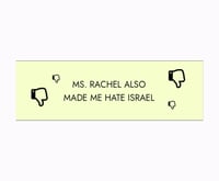 "Ms. Rachel" Bumper Sticker -  All proceeds to PCRF