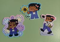 Image 1 of Doodle Phoenix Stickers