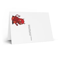 Image 3 of The Devil Seeks Validation By Winning Yahtzee | Greeting Card