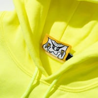 Image 4 of 'Bolt Cloud Logo' Hoodie [NEON LIME GREEN]