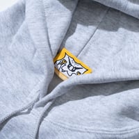 Image 4 of 'Bolt Cloud Logo' Hoodie [ASH GREY]
