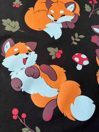 Image 3 of Woodland Foxes Crewneck Tee