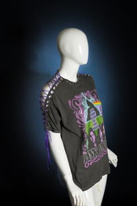 Image 2 of Medium Pink Floyd Lace Up Tee