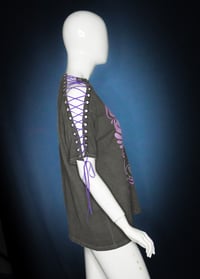 Image 3 of Medium Pink Floyd Lace Up Tee