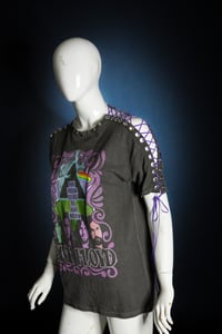 Image 4 of Medium Pink Floyd Lace Up Tee