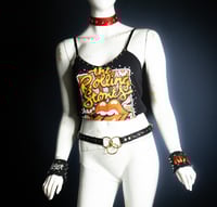 Image 4 of Studded Triple O-Ring Chain Belt