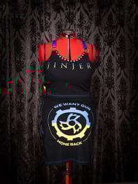 Image 1 of XL Jinjer Crop Top and Mini Skirt Set