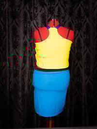 Image 3 of XL Jinjer Crop Top and Mini Skirt Set