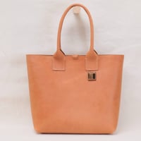 Image 1 of Large Travel Tote in vintage tan