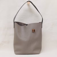 Image 1 of Tube Tote in pebbled gray