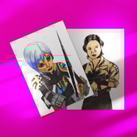 Image 2 of Galactic Gals Set of 4