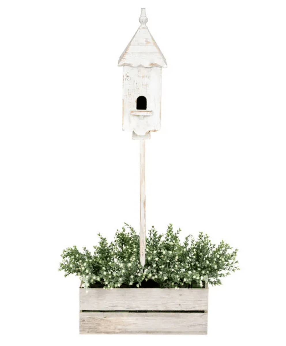 Image of Birdhouse White Wash