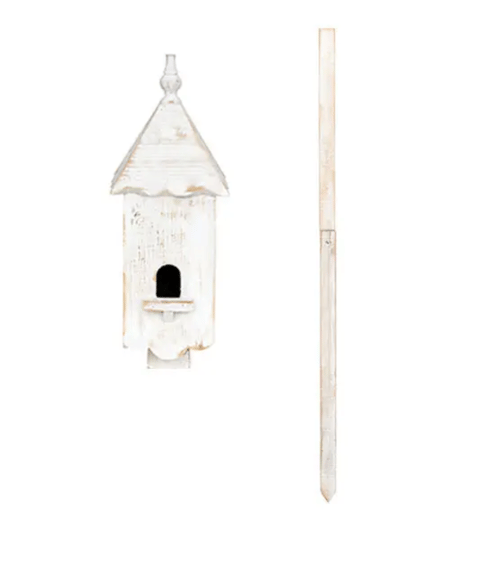 Image of Birdhouse White Wash 