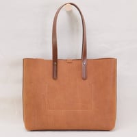 Image 3 of XL Work Tote vintage light brown