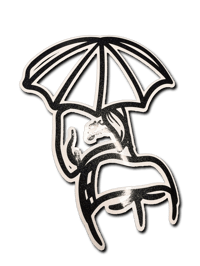 Umbrella Girl Tengoku Vinyl- B&W (Limit:25)