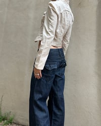 Image 3 of WIDE LEG JEANS