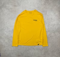 Image 1 of Patagonia Cap Cool Daily LS T-Shirt Surf Activist: Saffron X-Dye Medium Mens 
