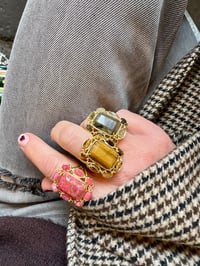 Image 1 of Bague Riviera en pierres naturelles 