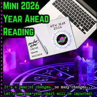 2026 YEAR AHEAD Mini Chart Reading