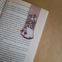 Image 2 of Magnetic Bookmark--Swoopy Ghost Excessively Scarfed