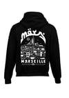 Hoodie MARS V2  Maison Mère x Azed noir/blanc