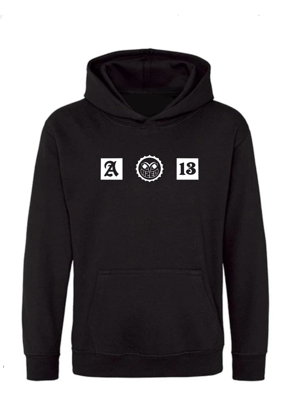 Hoodie MARS V2  Maison Mère x Azed noir/blanc