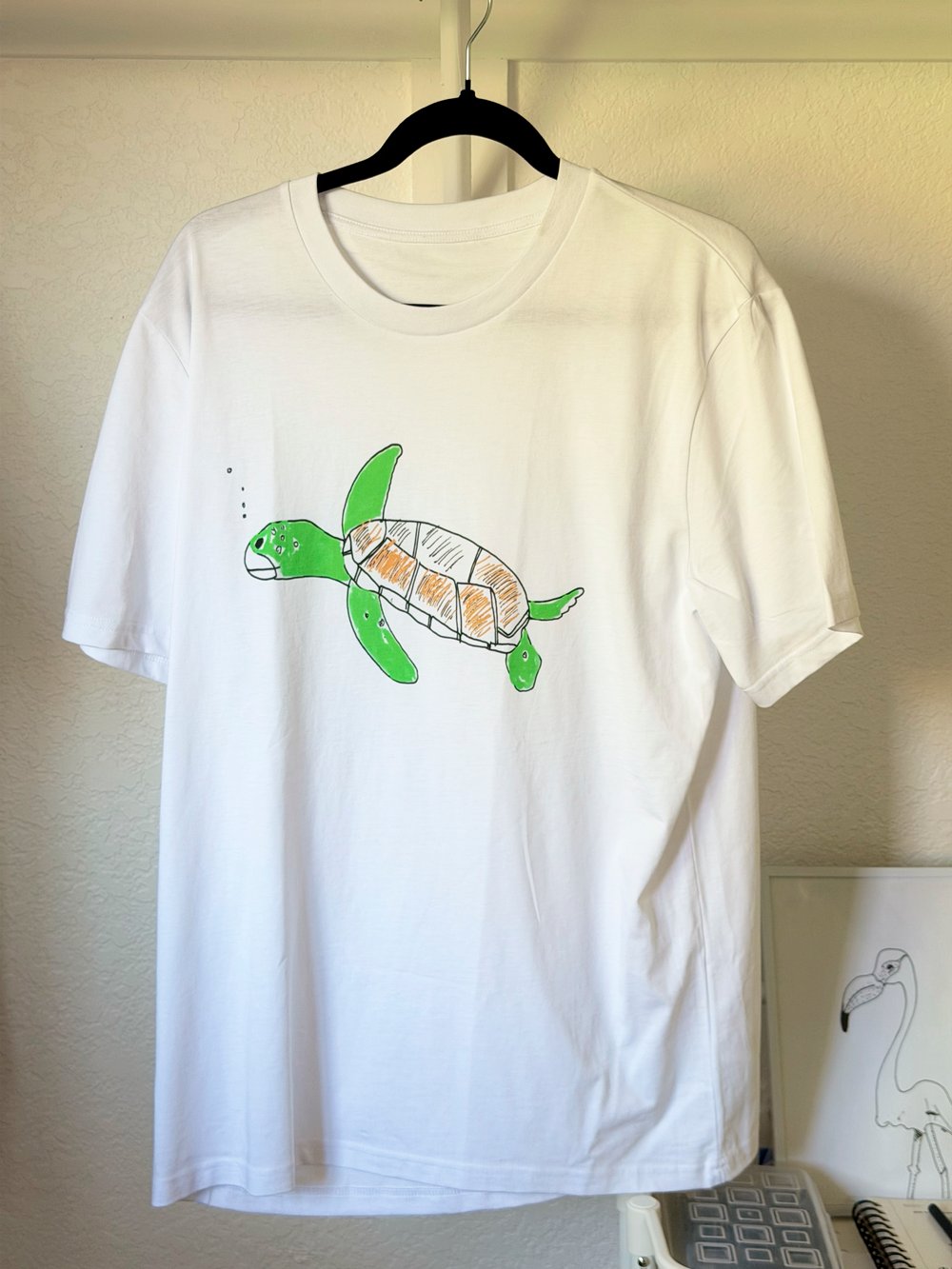 Sea Turtle Friend - Unisex organic cotton t-shirt