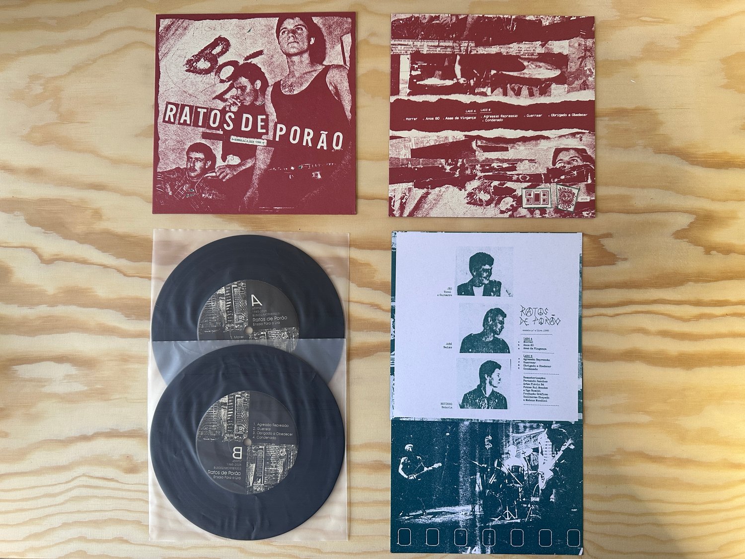 Ratos De Porão – Ensaio Para O Lira - 1985 EP