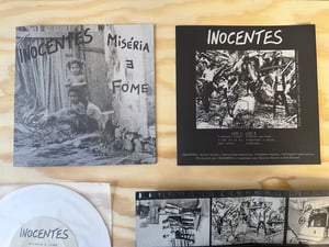 Inocentes - Miseria E Fome EP - White Vinyl
