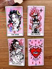Image 2 of Tarot holographic Sticker Pack