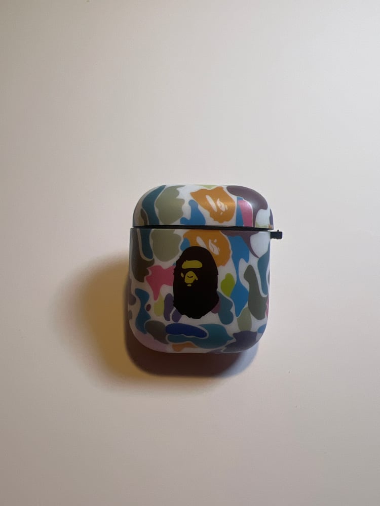 Image of rainbow AirPod case