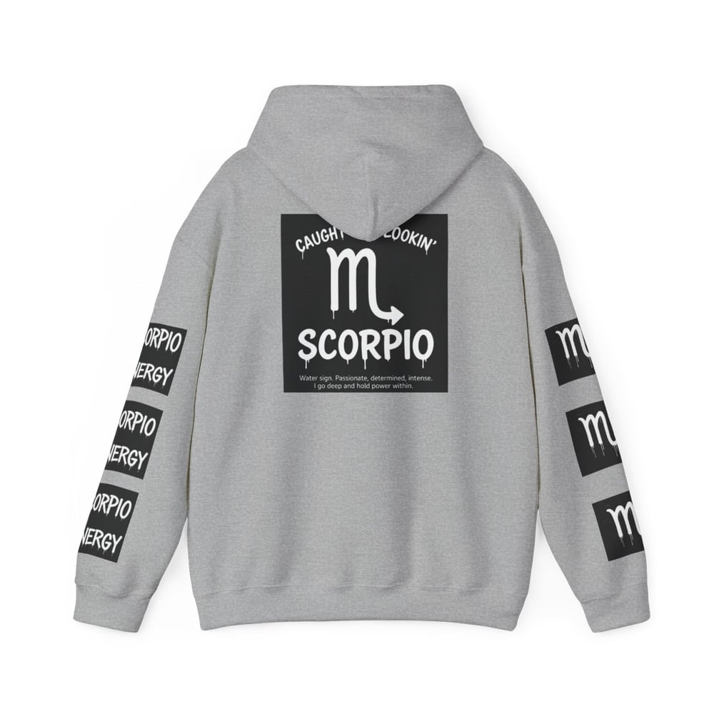 Image of Scorpio Zodiac Hoodie — "All Eyes on Scorpio" Astrological Sweatshirt