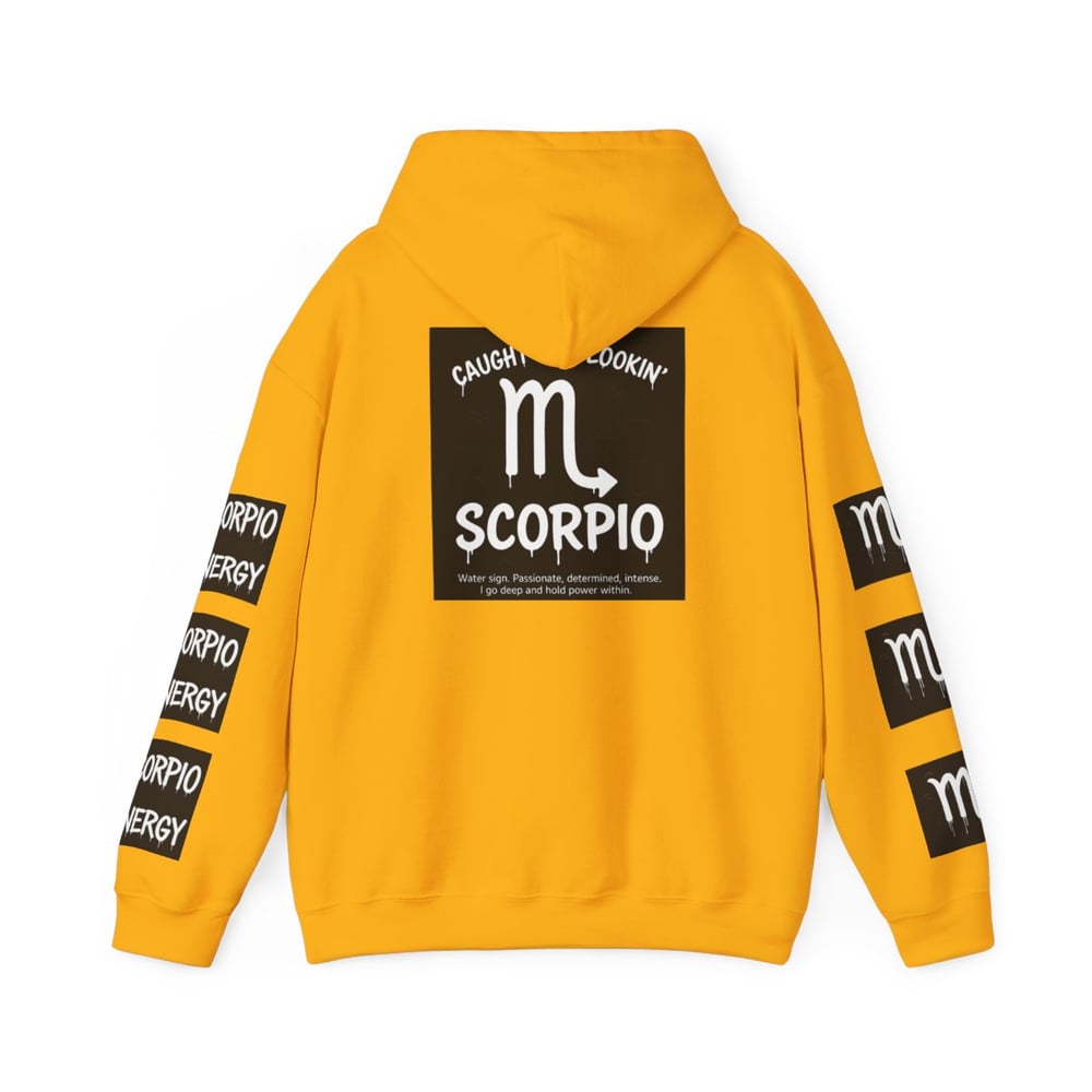 Image of Scorpio Zodiac Hoodie — "All Eyes on Scorpio" Astrological Sweatshirt