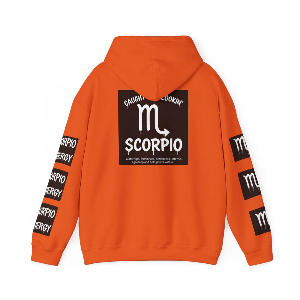 Image of Scorpio Zodiac Hoodie — "All Eyes on Scorpio" Astrological Sweatshirt