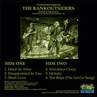 Image 2 of Pat Todd & the Rankoutsiders "After the Dolls" 10" e.p. (PRE-ORDER)