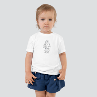 Image 1 of T-shirt manga corta para toddler "Jugando en la arena"