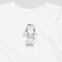 Image 2 of T-shirt manga corta para toddler "Jugando en la arena"