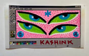 Image of Hand made sticker - limited - Green Eyes