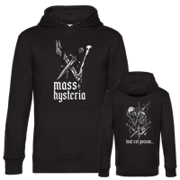 Sweat Hoodie Tout est Poison Blanc NEW