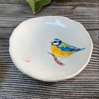 Image 2 of Blue Tit Handmade Ceramic Dish