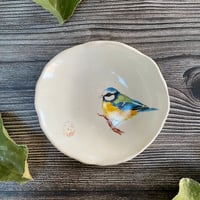 Image 4 of Blue Tit Handmade Ceramic Dish