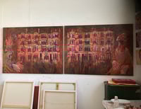 Image 5 of A Dream That Once Danced And Dances Still Around Dowanhill - Oil on Canvas 